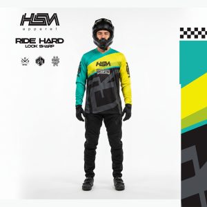 Jersey DOWNHILL MTB HSNstrike 006 Bisa custom logo,nama dll. (salin) (salin)