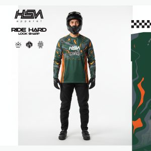 Jersey DOWNHILL MTB HSNstrike 008 Bisa custom logo,nama dll.