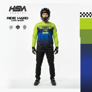 Jersey DOWNHILL MTB HSNstrike 009 Bisa custom logo,nama dll.