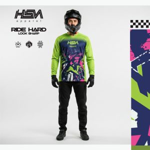 Jersey DOWNHILL MTB HSNstrike 011 Bisa custom logo,nama dll.