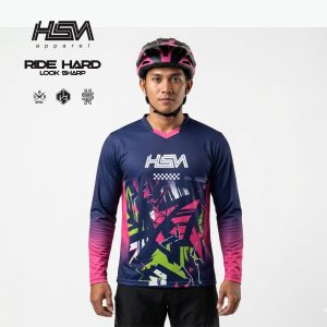 Jersey DOWNHILL MTB HSNstrike 012 Bisa custom logo,nama dll.