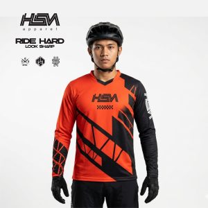 Jersey DOWNHILL MTB HSNstrike 014 Bisa custom logo,nama dll.