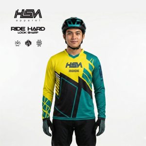 Jersey DOWNHILL MTB HSNstrike 015 Bisa custom logo,nama dll.