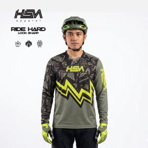 Jersey DOWNHILL MTB HSNstrike 016 Bisa custom logo,nama dll.