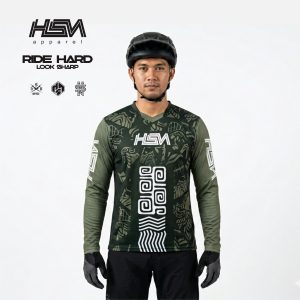 Jersey DOWNHILL MTB HSNstrike 017 Bisa custom logo,nama dll.