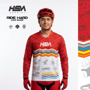 Jersey DOWNHILL MTB HSNstrike 019 Bisa custom logo,nama dll.
